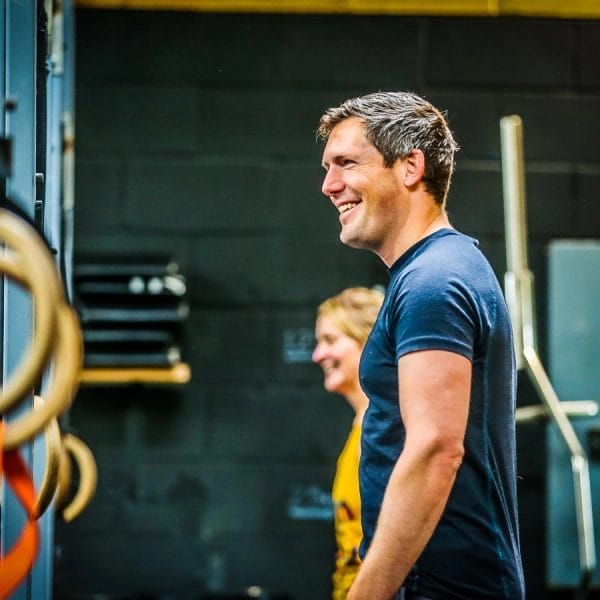 Man on CrossFit training at Esprit De Corps CrossFit