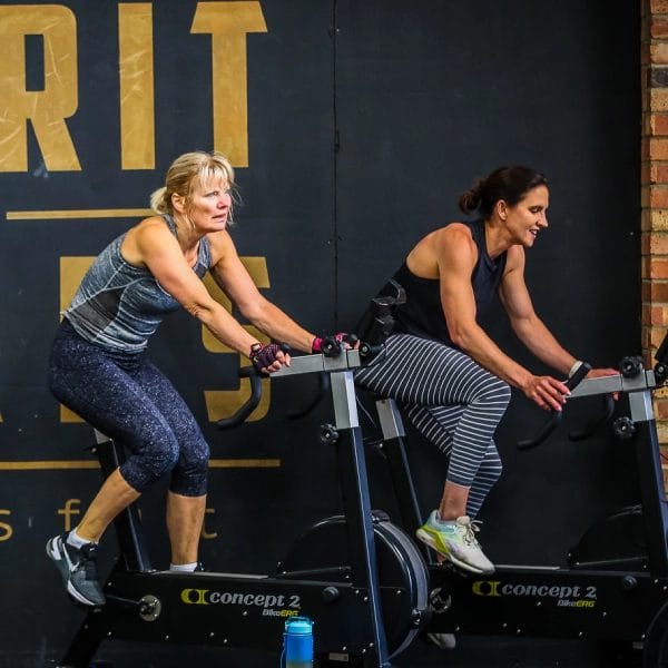 Women on group training at Esprit De Corps CrossFit